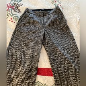 Express wide-leg wool pants